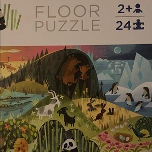 Animal Adventure Floor Puzzle - 24 Pieces